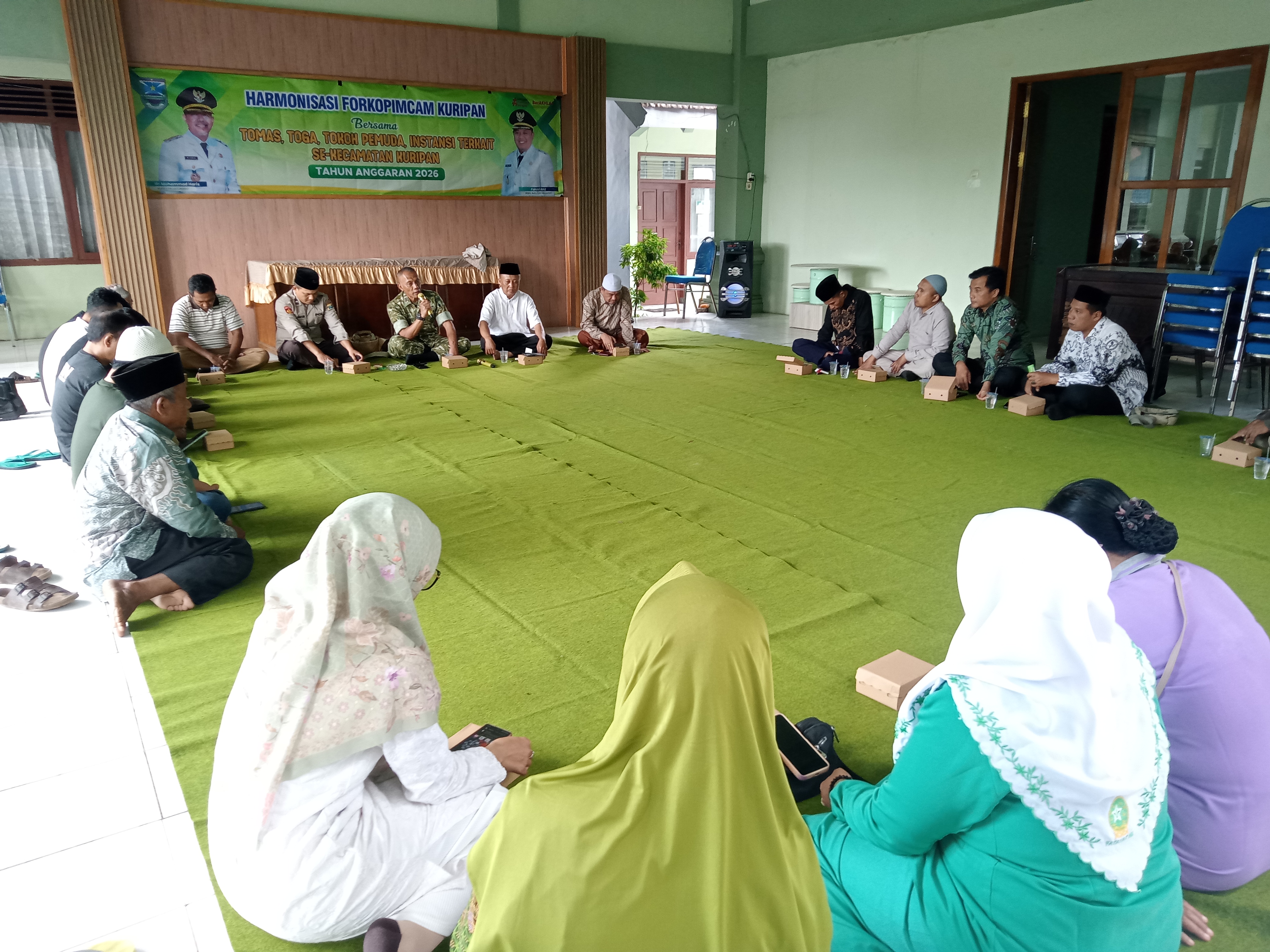 Harmonisasi Forkopimcam Kuripan untuk Memperkuat Sinergi dan Kebersamaan